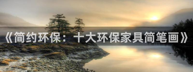 杏宇平台到底能玩吗：《简约环保：十大环保家具简笔画》